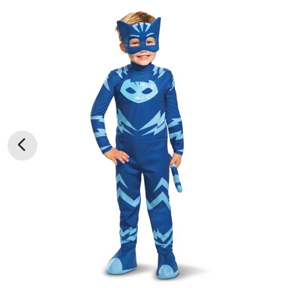PJ Masks Catboy Costume with mask and detachable tail- 2T
